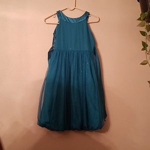 Little girls blue dress